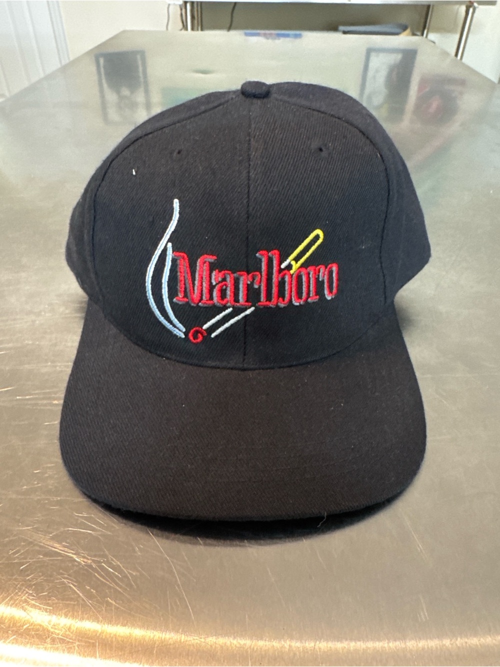 Vintage Marlboro Adventure Team black cap